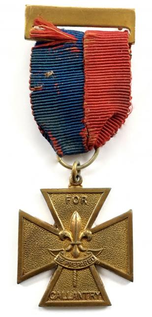 Boy Scouts Gallantry Cross Award for Heroism 2nd issue