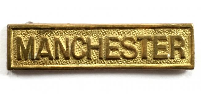 Church Lads Brigade CLB Manchester shoulder title badge