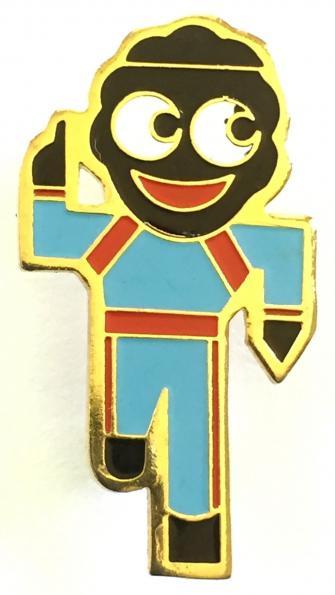 Robertson 1980 Golly Jogger acrylic badge