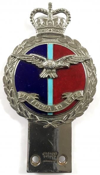 Royal Air Force Automobile RAF motor grill car badge
