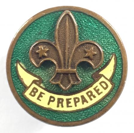 Boy Scouts Scoutmaster Officer 4th Pattern lapel badge