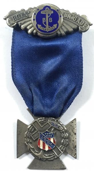 United Boys Brigade of America UBBA medal pre-1926