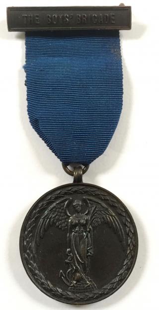 The Boys Brigade Daily Telegraph shield medal Mappin & Webb