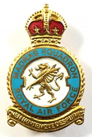 RAF No 234 Battle of Britain Squadron Royal Air Force badge c1940s