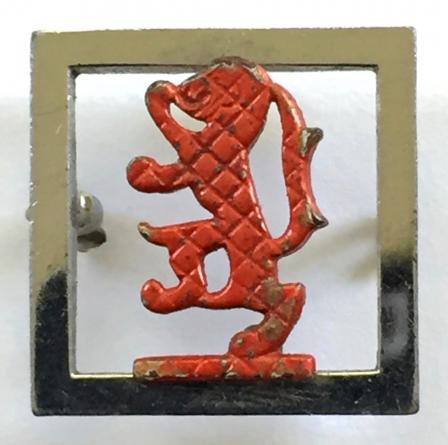 1938 Empire Exhibition Scotland souvenir badge