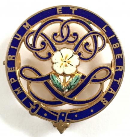 Primrose League ladies grand council badge