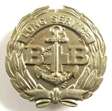 WW2 Boys Brigade long service non-fretted wartime badge