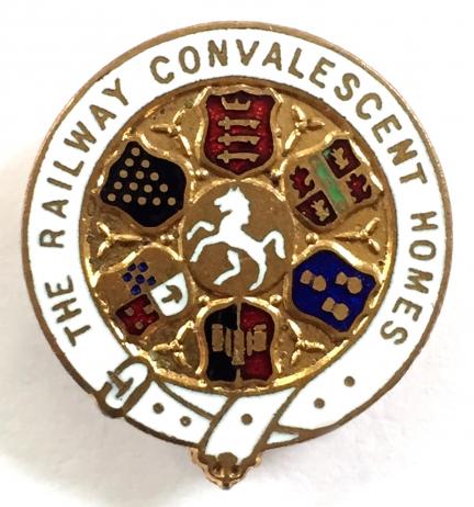 The Railway Convalescent Homes circa 1964 badge