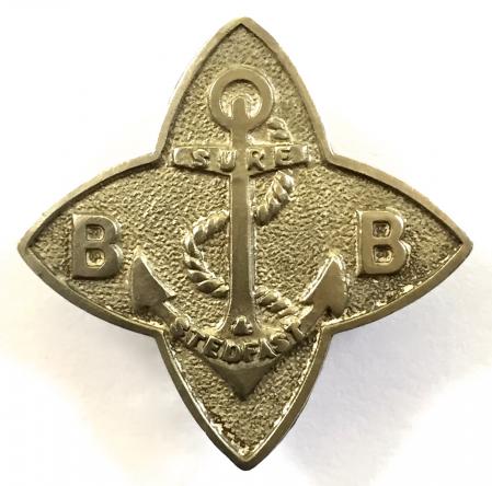 Boys Brigade Sergeants proficiency star badge 1902 -1927.