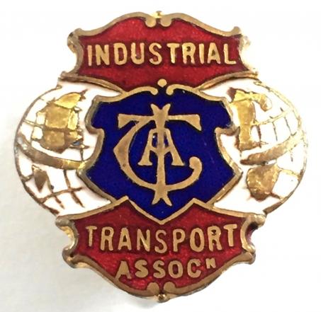 Industrial Transport Association pre-war union badge