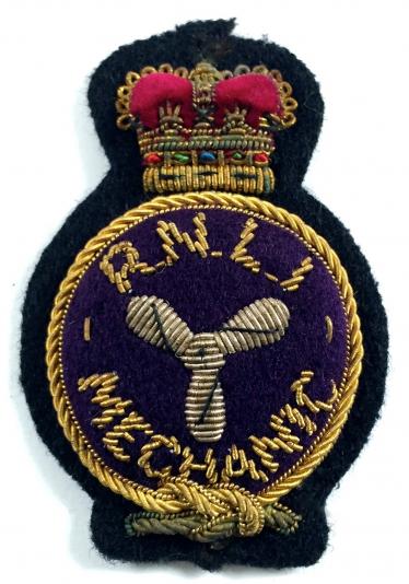 Royal National Lifeboat Institution RNLI Mechanic bullion cap badge