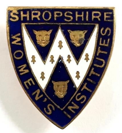 National Federation of the Women's Institutes Shropshire WI badge