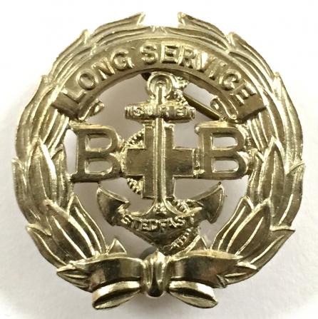 Boys Brigade long service nickel badge 1927-1968