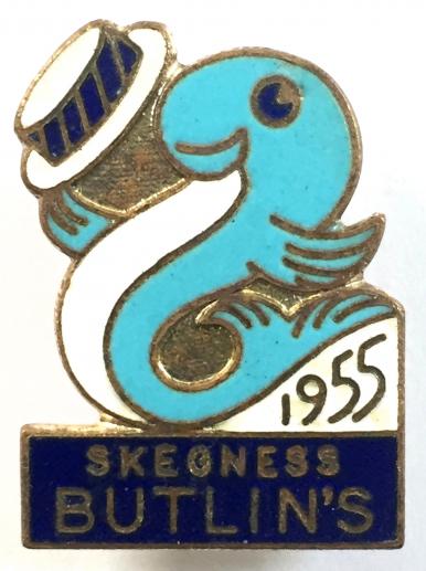 Butlins 1955 Skegness Holiday Camp badge