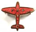 WW2 FAP Spitfire fundraising enamel badge