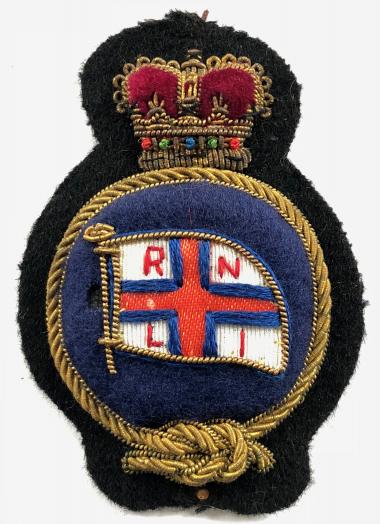 Royal National Lifeboat Institution RNLI crew member cap badge