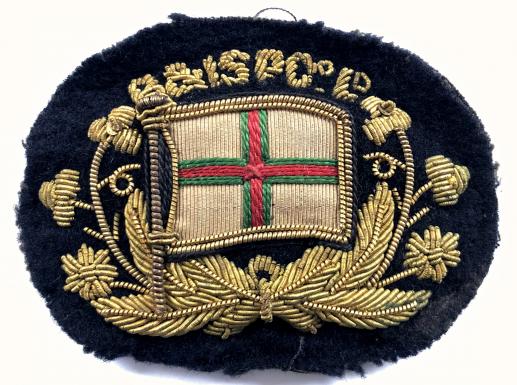 British and Irish Steam Packet Company officer's cap badge