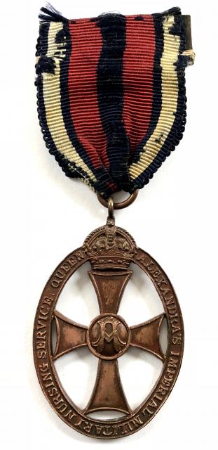 Queen Alexandras Imperial Military Nursing Service male nurse medal