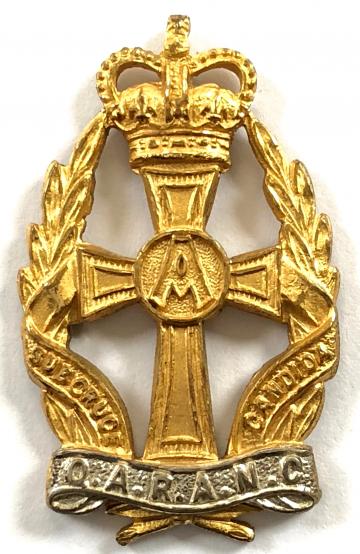 Queen Alexandra's Royal Army Nursing Corps QARANC cap badge