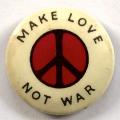 Campaign for Nuclear Disarmament Ban the Bomb CND badge