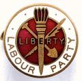 Labour Political Party membership trade union badge circa 1940