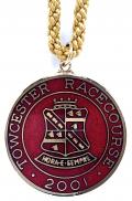2001 Towcester horse racing club badge