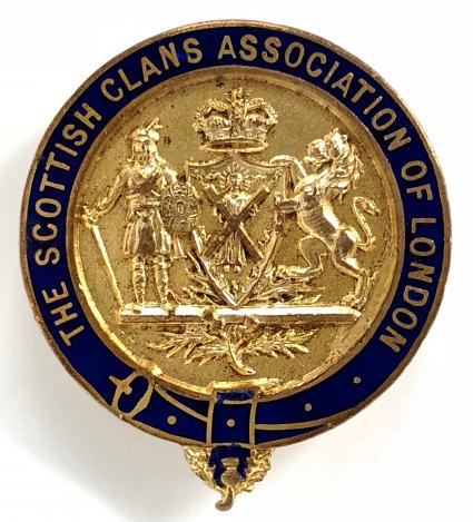 Scottish Clans Association of London membership badge