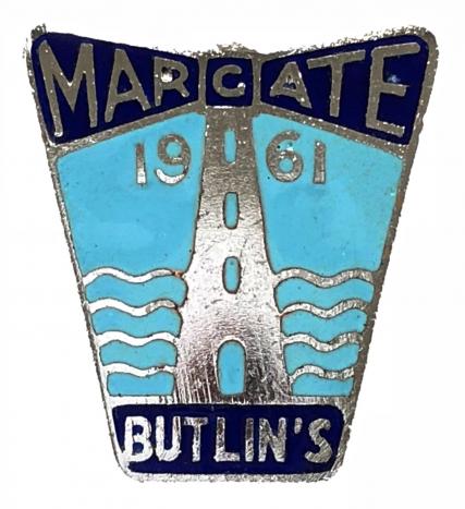 Butlins 1961 Margate Holiday Camp lighthouse badge