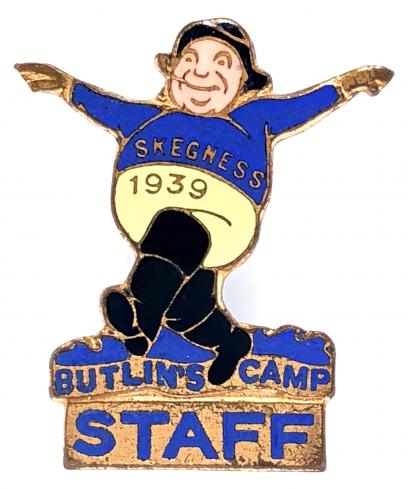 Butlins 1939 Skegness Holiday Camp Staff badge