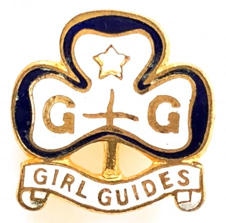 Girl Guides Cadet Rangers Trefoil enrolment promise badge