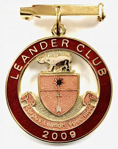 2009 Leander Rowing Club badge Henley Royal Regatta.