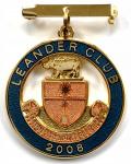 2008 Leander Rowing Club badge Henley Royal Regatta.