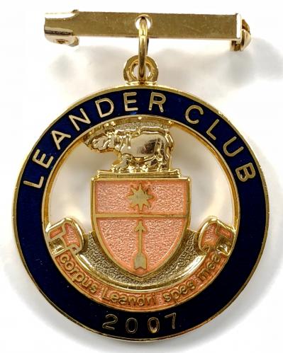 2007 Leander Rowing Club badge Henley Royal Regatta.