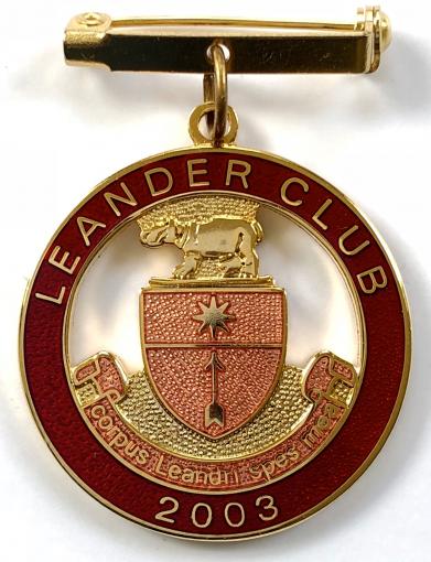 2003 Leander Rowing Club badge Henley Royal Regatta.
