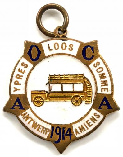 WW1 London General Omnibus Company 1914 bus driver badge