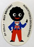 Buy Golly Buy British Robinsons Golden Shred plastic sticker badge