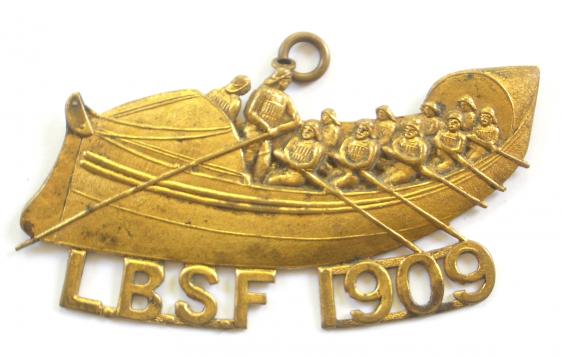 Royal National Lifeboat Institution RNLI Saturday Fund 1909 badge