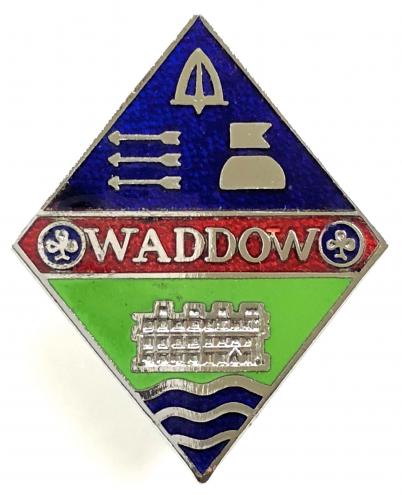 Girl Guides Activity Centre Waddow Hall Lancashire badge.