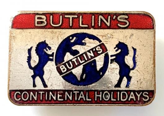 Butlins Continental Holidays promotional badge