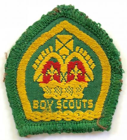Boy Scouts Kings Scout embroidered cloth badge