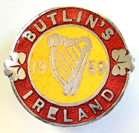 Butlins 1959 Mosney Irish holiday camp badge