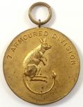 7th Armoured Div Desert Rats Water Polo Championship 1949 Para medal