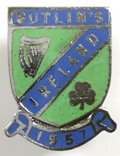Butlins 1957 Mosney Ireland holiday camp badge