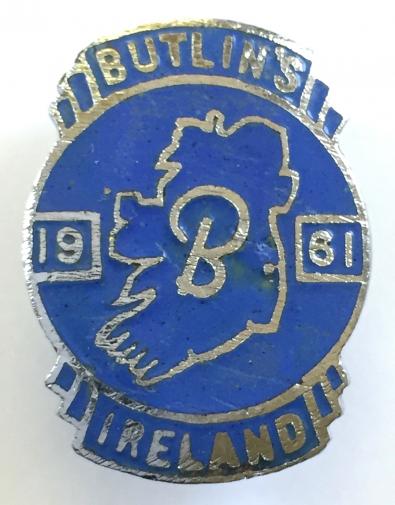 Butlins 1961 Mosney Ireland holiday camp badge