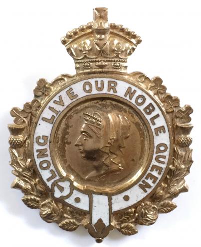 Queen Victoria 1887 Jubilee commemorative pin badge.