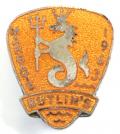 Butlins 1963 Margate Holiday Camp seahorse badge.