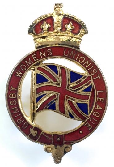 Grimsby Womens Unionist League membership badge