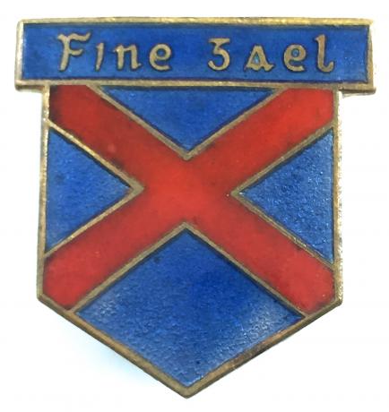 Fine Gael 'The United Ireland Party' Irish Blue Shirts badge.