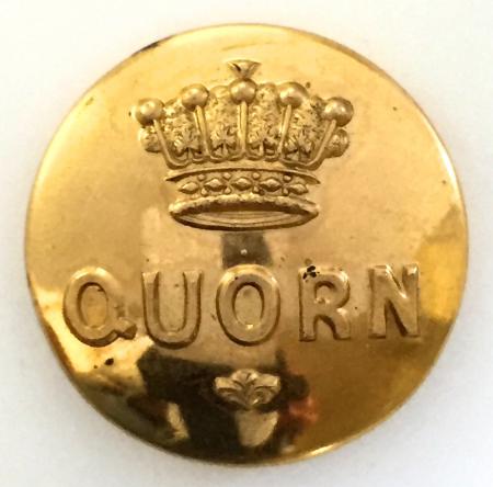 Victorian Quorn Hunt button by Henry Poole Savile Row London.