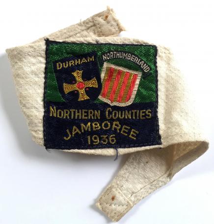 Boy Scouts 1936 Durham & Northumberland Jamboree badge